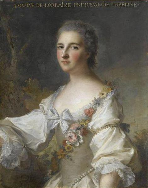 Jjean-Marc nattier Portrait of Louise Henriette Gabrielle de Lorraine Princesse de Turenne, Duchess of Bouillon China oil painting art